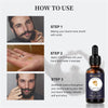 Natural Organic Beard Growth Oil Enhancer for Men