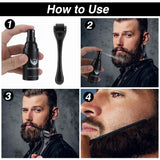 4Pcs/set Men Beard Growth Kit