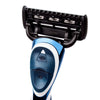 QShave Brand Blue Men Manual Shaving Razor
