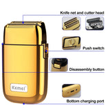 Gold and Silver Electronic Hair Clipper