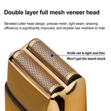 Gold and Silver Electronic Hair Clipper